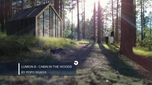 LUMION 8 - CABIN IN THE WOODS